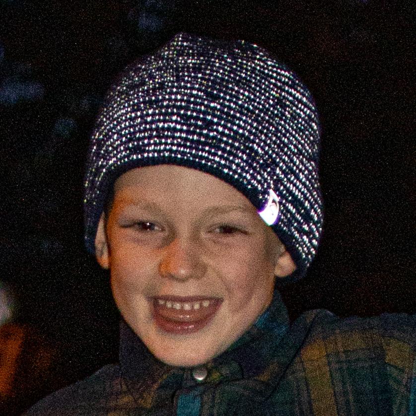 Kids' Nightfall Reflective Beanie - Image 4