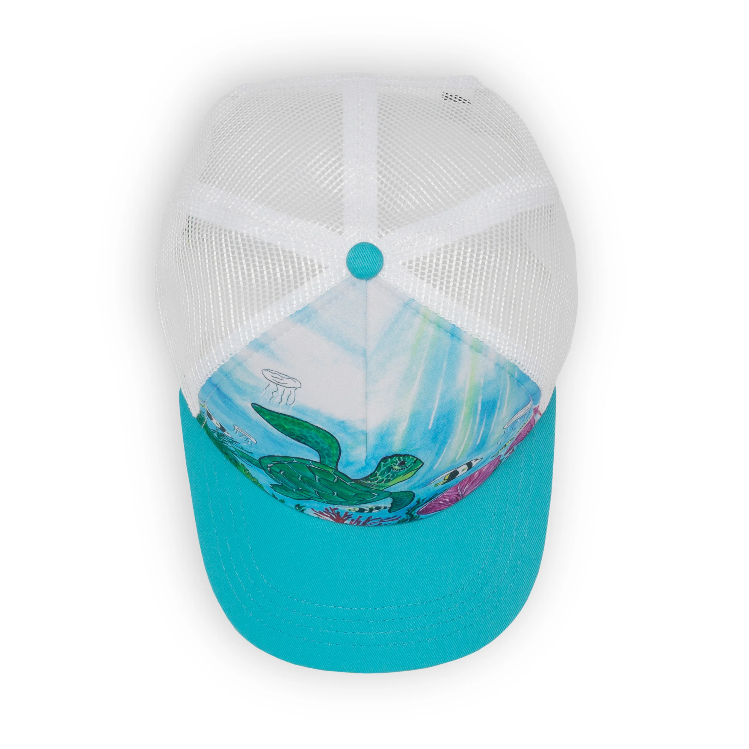 Kids' Sea Turtle Trucker - SALE - Image 6